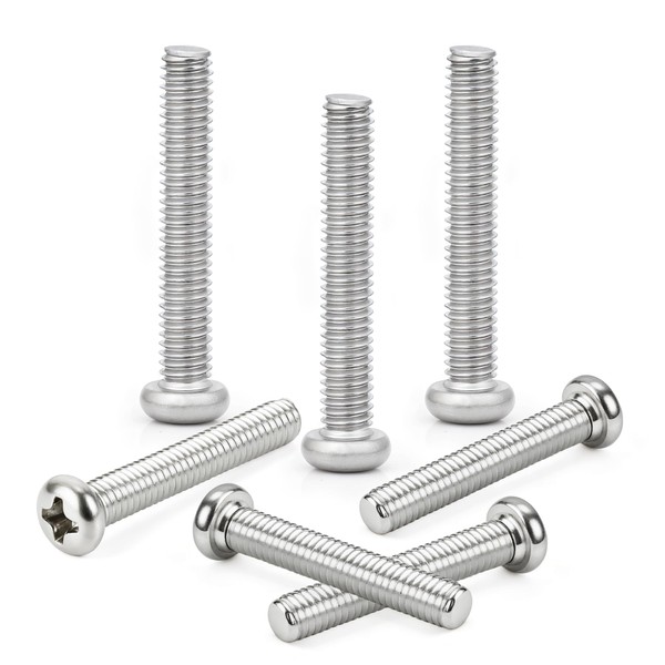 M4 (4mm x 25mm) Machine Screws Pan Phillips Cross Head