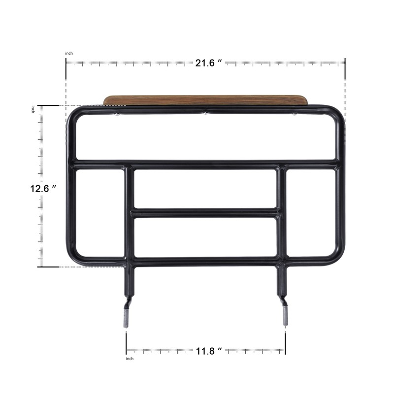 Fromann [Non-Universal] 2 Piece Steel Adjustable Bed Base Assist Handle