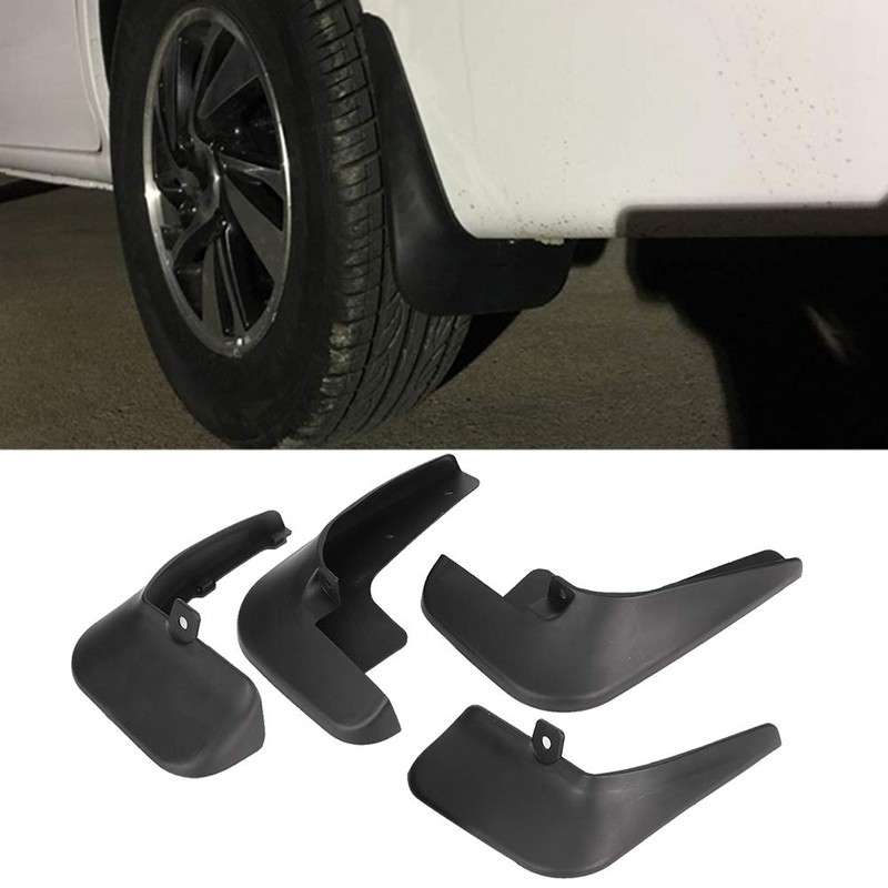 Guardabarros para coche, 4 piezas de accesorios de coche, guardabarros