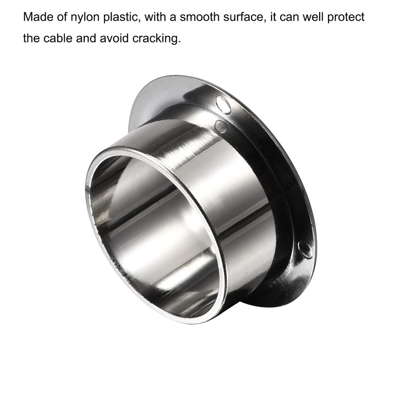 sourcing map Desk Grommet 30mm for Organizing and Protecting Cord