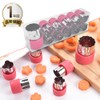 Nukigata Cookie Cutter, 10-in-1, Vegetables, Bento Goods, Stainless Steel, Cute,