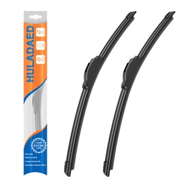 HULADAED® 26 Inch+16 Inch Winshield Wipers Blades for 2011-2020 Accent 2017-2020 Elantra (Pack of 2),Premium All-Seasons Silicone Front Wiper Blades