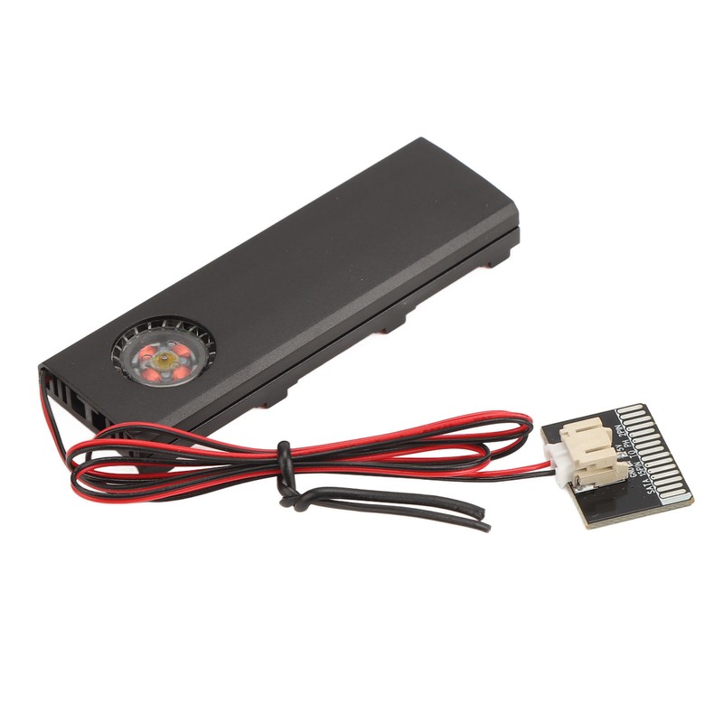 M.2 NGFF NVME SSD Heatsink Quadruple Heat Dissipation 5V Fan