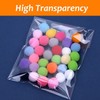 LimCryspp 200 Pcs Clear Self-Sealing Cellophane Bags 5x7 Inches Resealable