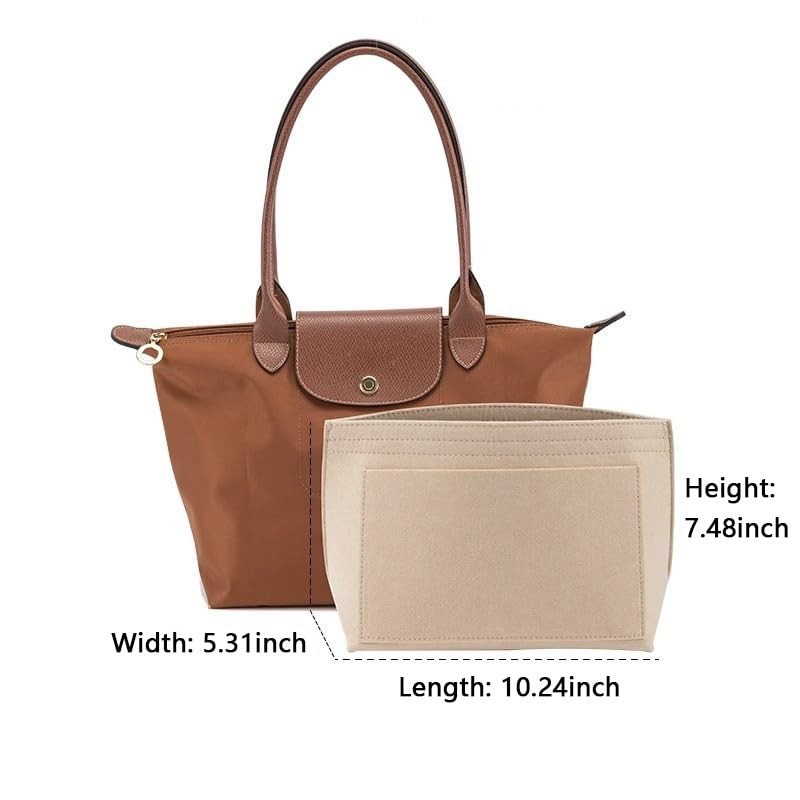 Gastinsave Bag Organiser Insert for Longchamp Tote Bag Organiser Handbags