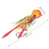 4Pcs 65g Fishing Artificial Baits Silicone Skirts Lures with Hook