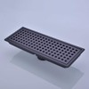 Orhemus Linear Shower Floor Drain with Removable Cover Grid Grate