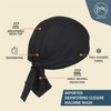 BISMAADH 4 Pack Cotton Doo Rags Helmet Liner Beanie Skull