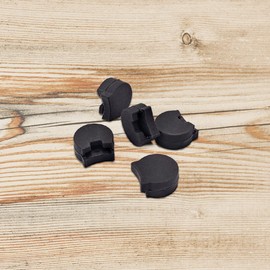 JOINPAYA Pack of 5 Reed Finger Pull Tone Button Clarinet Cap Stopper Thumb Protection Finger Protection Ösch Noir Clarinet Finger Support Pad Black Thumb Rest Oboe Thumb Support Plastic Black