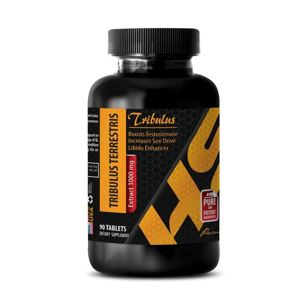 Male fertility supplements - TRIBULUS TERRESTRIS 90 Tablets - with dim 1 Bottle