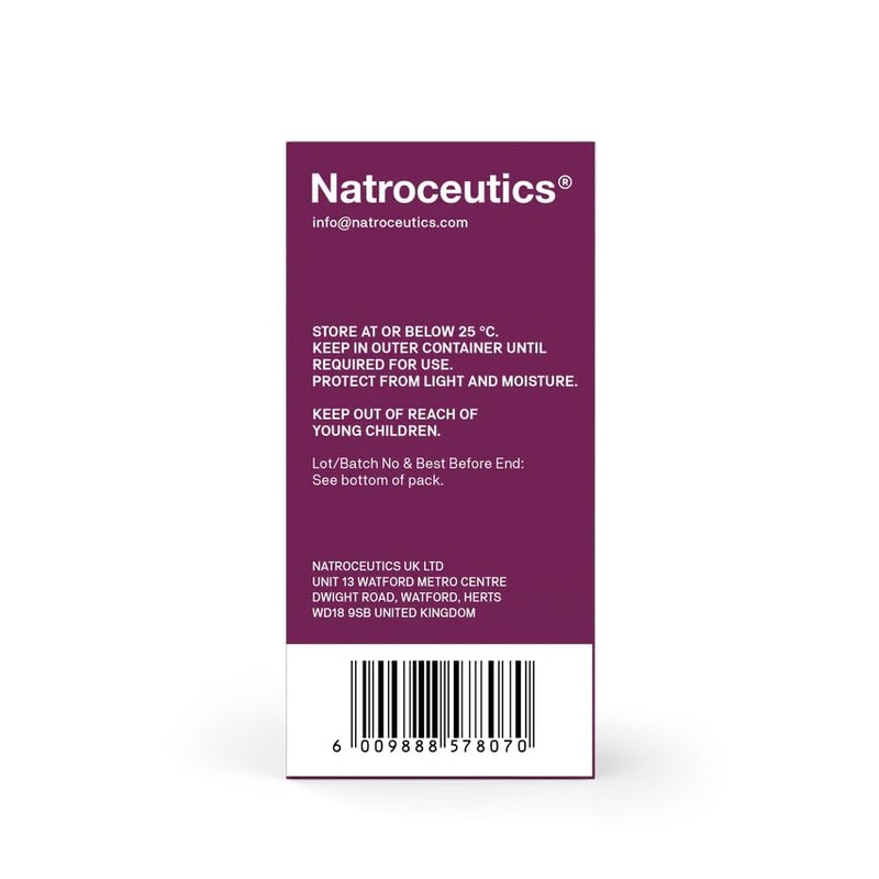 Natroceutics Quercetin Bioactive 60 Vegan Friendly Capsules| 20 Times More