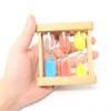 Honbay 1PCS 1-3-5 Minute Sand Hourglass Timer Wood Frame Mini