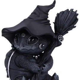 Nemesis Now Shellial Cult Cutie Tortoise Figurine Resin, Black, Cast From Finest Resin, Expertly Hand Painted