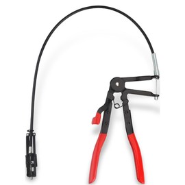 Hose Clamp Pliers Repair Tool For Removal And Installation Of Ring-Type，Swivel Jaw Hose Clamp (Flexible Extension Hose Clamp Pliers)