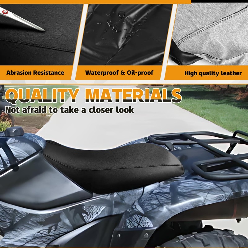 Kistrba ATV Seat Cover Compatible with 2007-2012 Honda Rancher 420,