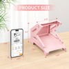 Rongta Label Holder for Rolls and Fan-Fold Labels (Light Pink)