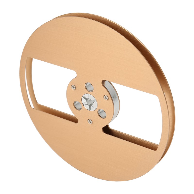 1/4 7 Inch Empty Reel Aluminum Alloy 2 Hole Opening