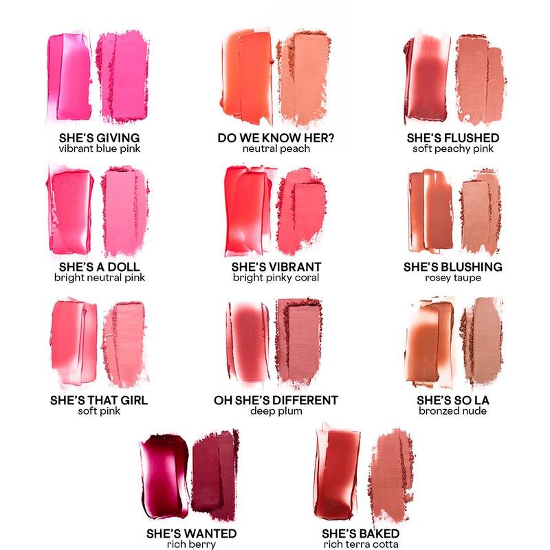 Major Headlines Blush Duo & Dual-Ended Brush Set:_Oh She's Different