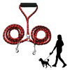YILANJIN Double Dog Lead, Double Dog Leash No Tangle, Rope