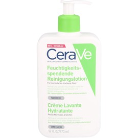 CeraVe feuchtigkeitsspendende Reinigungslotion parfümfrei, 473 ml Lotion