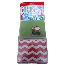 Pinnacle Christmas Photo Albums 3-Pack Holds 24 4x6 Photos Per Album - Santa NIP