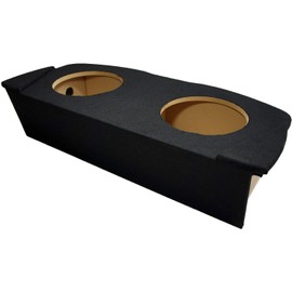 Compatible with Nissan 350Z Coupe 2003-2008 Dual 12" Subwoofer Hatch Sub Box Speaker Enclosure