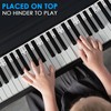 BROTOU Removable Piano Notes Guide for Beginner, Piano Keyboard Note