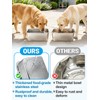 Apipi 2 Pack 3 Gallon Extra Large Food Safe Stainless