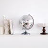 Stainless Steel Disco Ball Style Globe - 12 Inch Mirror