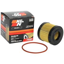 K&N Select Filtro de aceite: diseñado para proteger tu motor: se adapta a modelos de vehículos Toyota selectos, Lexus/Scion/Pontiac (ver descripción del producto para la lista completa de vehículos compatibles), SO-7021