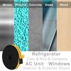 Trisiki Weather Stripping Door Seal Strip, Strong Adhesive, Lightproof, Noise-Reduction,