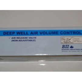 BOSHART BII BRAND DEEP WELL AIR VOLUME CONTROL (AVC-DWP) AIR RELEASE VALVE FLOAT-TYPE