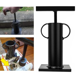 Unbranded Rock Crusher Gold Panning Mining Pulverizer Frit Maker Glass Breaker Ore Crusher