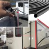 Unbranded RV Slide Out Seal Black Rubber 9M/30FT Replacement Weather