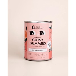Nutra Organics Gutsy Gummies, Strawberry / 150g