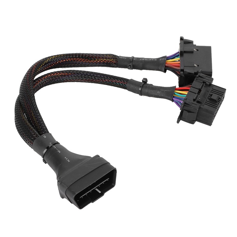 1 to 2 OBD Adapter Splitter Y Cable Extension Cord