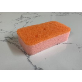 A Sponges Dual-Sided Dishwashing for Kitchen, Dishes, Bathroom, Car Wash Abrasive Scrubber Sponge Dish Pads, Heavy Duty, Assorted Colors Pack of 24, 4.4 x 2.5 x 1.25 inches, Multiple Color
