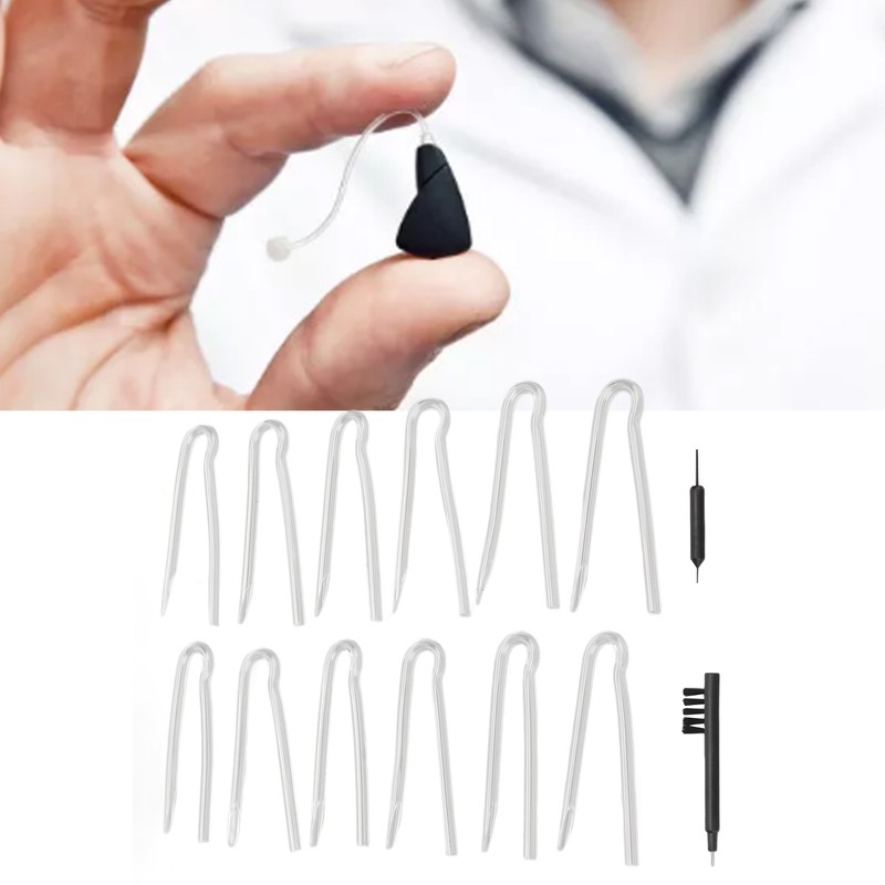 Hearing Amplifier Tube Set Professional Preformed BTE Earmold Tubing Hearing