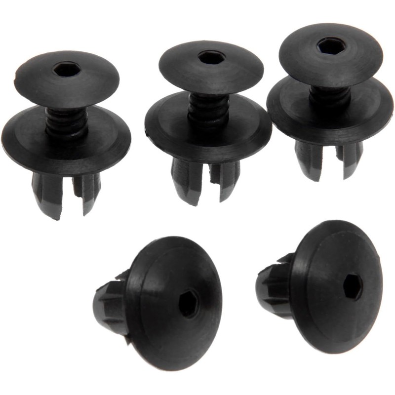 Mtsooning 50 pcs für T4 Transporter Eurovan Schwarz Verkleidung Clips