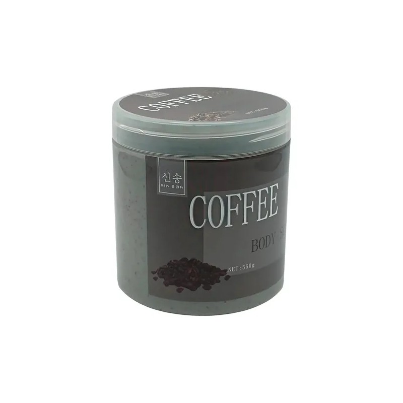 Exfoliante Corporal Hidratante Natural Naranja Y Cafe 550g