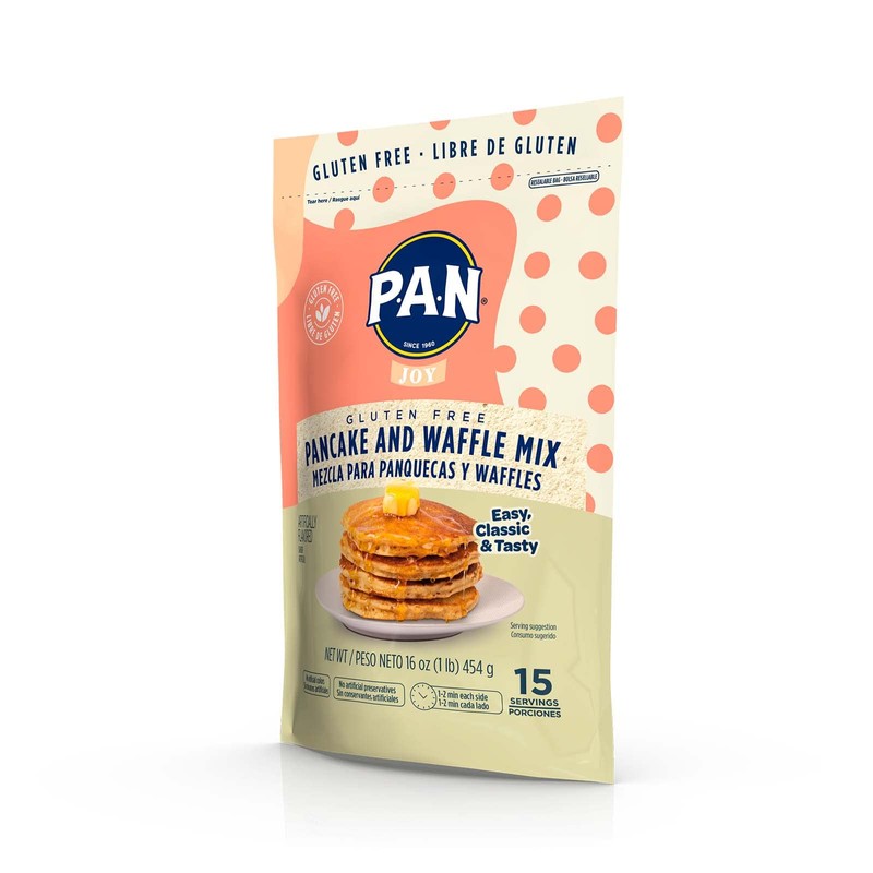 P.A.N Pancake and Waffle Mix – Gluten Free 1 lb.
