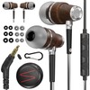 Symphonized Wired Earbuds with Microphone – 90% Noise Cancelling Ear