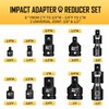 BOEN 10-Piece Impact Socket Adapter and Reducer Set, Standard SAE