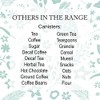Purely Home Wild Rabbits Green Teaspoons Storage Canister - White