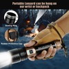 SKYFIRE Rechargeable Flashlight High Lumens,LED Flashlight with Ignition Lens,Zoomable,Four Modes,Waterproof