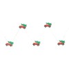 Northlight 20-Count LED Truck Hauling Tree Micro Christmas Light Set,
