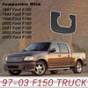 Center Console Cup Holder Replacement Pad Compatible with 1997-2003 Ford