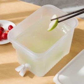 Unbranded Fridge Cold Water Kettle (Large): Faucet for Lemon Juice, Home Cold Drinks