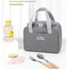 WUWYOUWL Lunch Bag, Cute Carton Insulated Lunch Box, Reusable Lunch