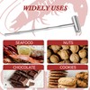 Creole Feast CH1001 Stainless Steel Crab or Lobster Mallet, 6-Inch